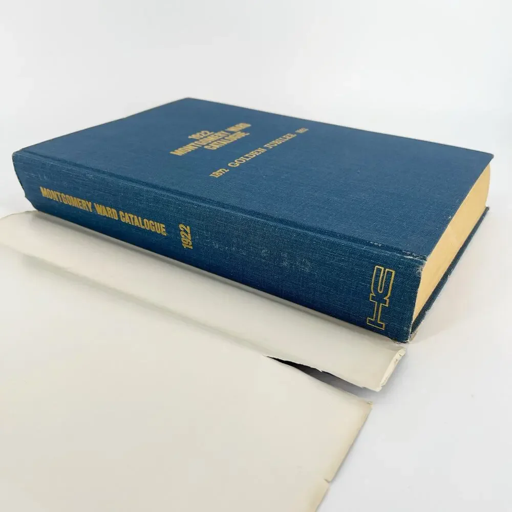 1922 Montgomery Ward Catalog Golden Jubilee hardback book 1969 printing